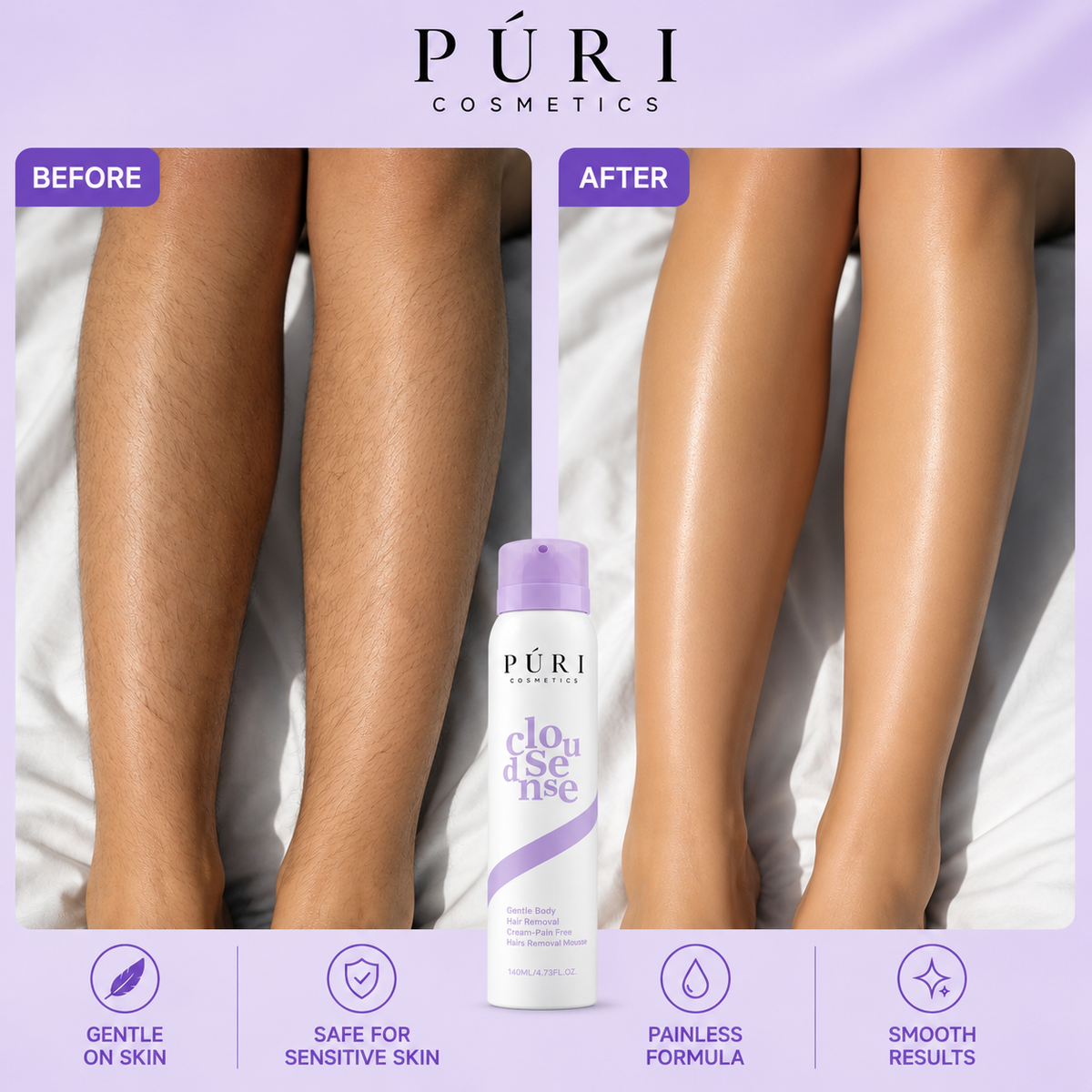 Puri Hair Removal Spray