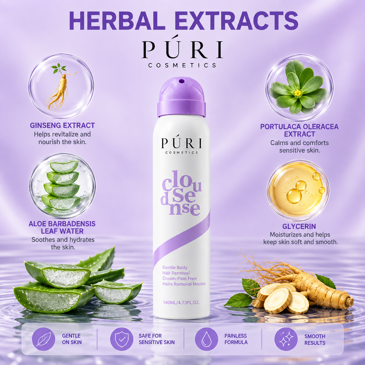 PÚRI ingredients